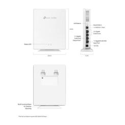 Точка доступа Wi-Fi TP-Link EAP650-DESKTOP Фото 9