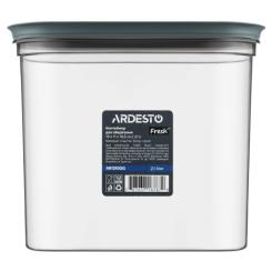 Пищевой контейнер Ardesto Fresh 2.1л, пластик, прямокутна, сірий Фото 1