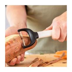 Овощечистка KitchenAid Classic горизонтальна 18 см білий Фото 5