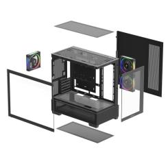 Корпус для ПК Deepcool CG380 3F Black Фото 9