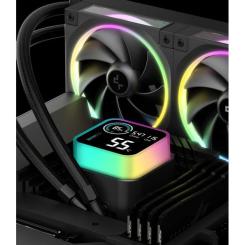 Система жидкостного охлаждения Deepcool LQ360 Ultra ARGB Black Фото 11