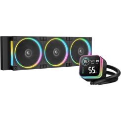 Система жидкостного охлаждения Deepcool LQ360 Ultra ARGB Black Фото