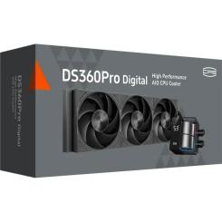 Система жидкостного охлаждения PcCooler DS360 Pro Digital BK Фото 7