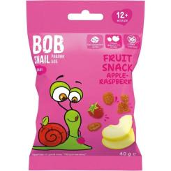 Детские снеки Bob Snail фруктовые яблоко-малина 40 г Фото
