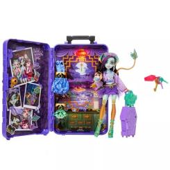 Кукла Monster High Набор-сюрприз Кошмарные каникулы Ужас-секреты Джин Фото 1