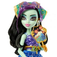Кукла Monster High Набор-сюрприз Кошмарные каникулы Ужас-секреты Джин Фото 4
