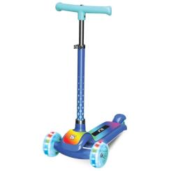 Самокат LiT Iris LAVA LED - Blue Фото