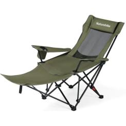 Кресло складное Naturehike CNK2550JJ023 Nightfall T05, сталь, оливкове Фото