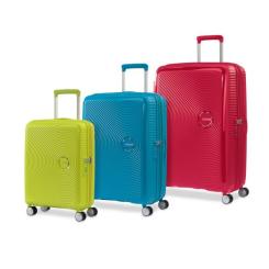 Чемодан American Tourister Soundbox 97/110 л темно-синя Фото 10