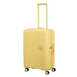 Чемодан American Tourister Soundbox 71.5/81 л пастельно-жовта Фото