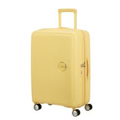 Чемодан American Tourister Soundbox 71.5/81 л пастельно-жовта Фото 2