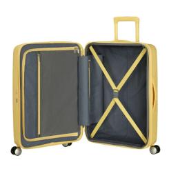 Чемодан American Tourister Soundbox 71.5/81 л пастельно-жовта Фото 7