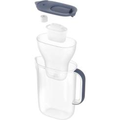 Фильтр-кувшин Brita Style Essential MXPro 2.4л з картриджем сіро-блаки Фото 2
