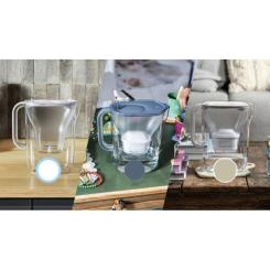 Фильтр-кувшин Brita Style Essential MXPro 2.4л з картриджем сіро-блаки Фото 8