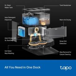 Пылесос TP-Link Tapo RV50 Pro Omni Фото 7