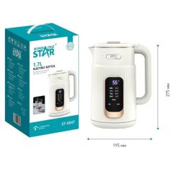 Электрочайник WINNINGSTAR ST-6047 White Фото 5