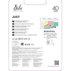 Колготы Siela Collant Just 40 Den Nero - 2 Фото 1