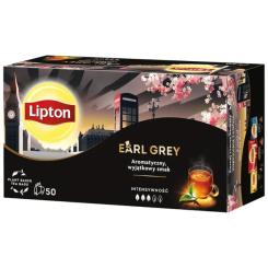 Чай Lipton Earl Grey 50 пакетиков Фото