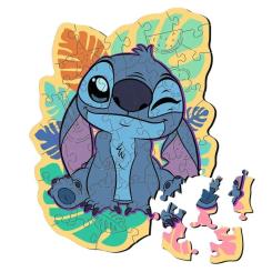 Пазл Trefl Wooden Lilo&Stitch Счастливый Стич, 50 элементов Фото 1