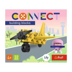 Конструктор Trefl Connect Літак 32 деталі Фото 4