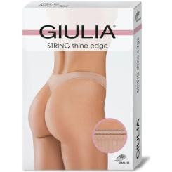 Трусы Giulia String Shine Edge Black L/XL Фото