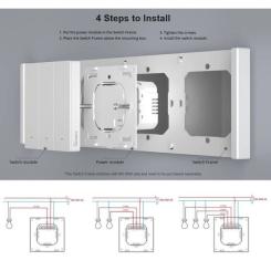 Переключатель Sonoff M5-3C-80W Фото 4