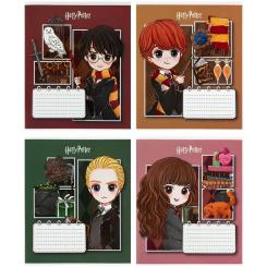 Тетрадь Kite Harry Potter, 12 аркушів, коса лінія Фото