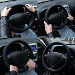 Чехол на руль VITOL M пурпур. Фото 10