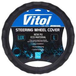 Чехол на руль VITOL L чорн Фото