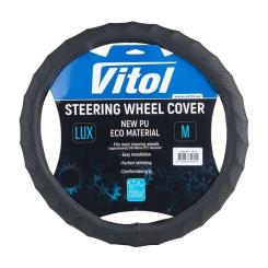 Чехол на руль VITOL M чорн Фото