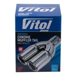 Насадка на глушитель VITOL НГ-0478-BK Фото 2