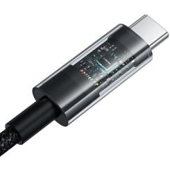 Дата кабель Baseus USB-C to USB-C 1.0m 100W black Фото 4
