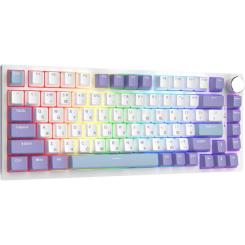 Клавиатура Ajazz AK820 Sea Salt Switch RGB USB-C UA White Фото 4