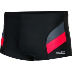 Плавки Aqua Speed Aron 338-16 чорний, червоний 5XL Фото