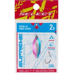 Блесна Select Supreme 2.0g 27mm 04 Fancy Silver Фото 1