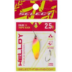 Блесна Select Welldy 2.5g 31mm 15 Tropic Black Фото 1