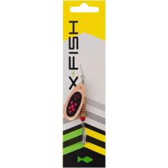 Блесна X-Fish Spike 9.5g 4 Copper black orange Фото 1