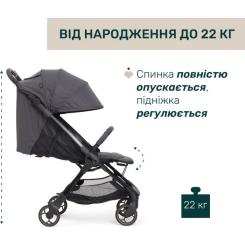 Коляска Chicco We 2 Чорна Фото 1