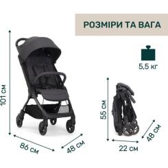 Коляска Chicco We 2 Чорна Фото 6