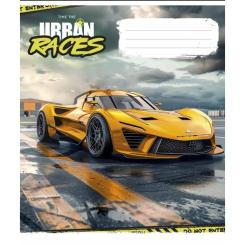 Тетрадь Школярик Time the urban races 48 аркушів клітинка Фото 4