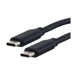 Дата кабель Kingda USB-C to USB-C 1.8m 60W black Фото 1