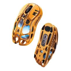 Мышка GravaStar Mercury M1 Pro Wireless/Bluetoot/USB Yellow Фото 2