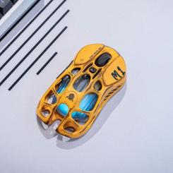 Мышка GravaStar Mercury M1 Pro Wireless/Bluetoot/USB Yellow Фото 4