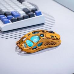 Мышка GravaStar Mercury M1 Pro Wireless/Bluetoot/USB Yellow Фото 5