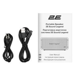 Акустическая система 2E SoundLegend PowerBank IPX6 RGB Black Фото 10