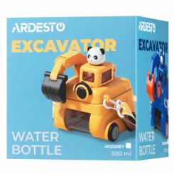 Бутылка для воды Ardesto Excavator 500мл, пластик, синій Фото 8