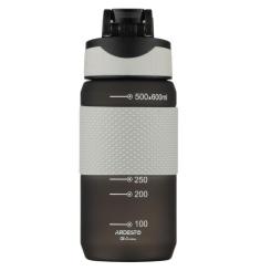 Бутылка для воды Ardesto Motion 600мл, пластик, чорний Фото 4