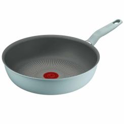 Сковорода Tefal Halo EUCALYPTUS, 26см, алюміній, бакеліт, сірий Фото