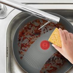 Сковорода Tefal Halo EUCALYPTUS, 26см, алюміній, бакеліт, сірий Фото 6