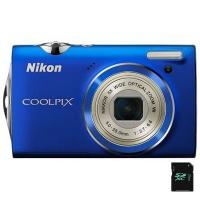 Цифровой фотоаппарат Nikon Coolpix S5100 blue Фото